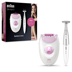 Braun Silk-épil 3 3321 Epilatör / Epilasyon + Bikini Trimmer