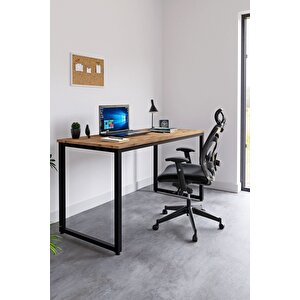 Ms1 Metal Ayaklı Çalışma Masası - 140cm - Çam Çam