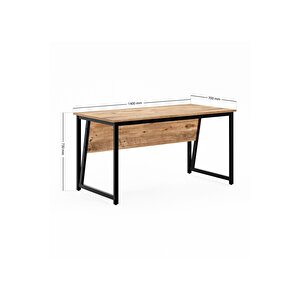 Ms2 Çalışma Masası,ofis Masası - 70x140 Cm - Çam