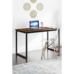 Ms1 Metal Ayaklı Çalışma Masası - 120cm - Ceviz Ceviz