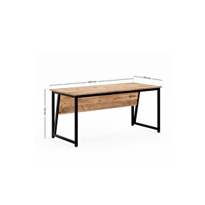 Ms2 Çalışma Masası,ofis Masası - 70x160 Cm - Çam
