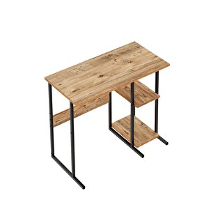 Msr2 Metal Ayaklı Bilgisayar Çalışma Masası- Çam