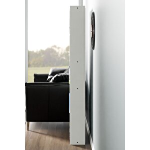 Kts2 Modern 5 Raflı Kitaplık - 60x180cm - Beyaz