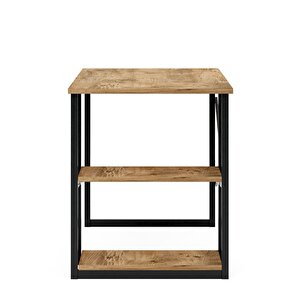 Msr Raflı Çalışma Masası - 60x120cm - Çam