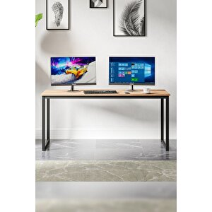 Ms1 Çalışma Masası - 60x160 Cm - Ebru Çok Renkli