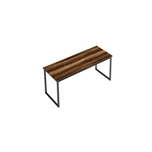 Ms1 Metal Ayaklı Çalışma Masası - 160cm - Ceviz