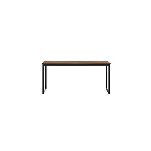 Ms1 Metal Ayaklı Çalışma Masası - 160cm - Ceviz