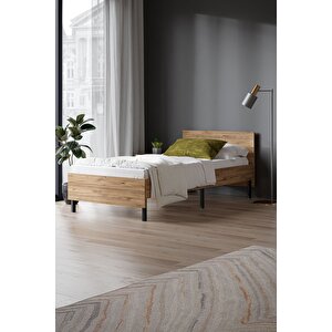 Kr1 Tek Kişilik Karyola - 90x190 - Çam Çam