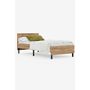 Kr1 Tek Kişilik Karyola - 90x190 - Çam Çam