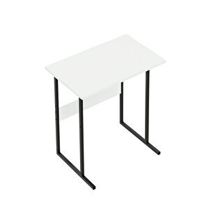 Mse2 Metal Ayaklı Çalışma Masası - Beyaz