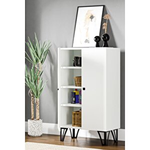 Dls3 Çok Amaçlı Dolap Mutfak & Banyo Dolabı - Beyaz Beyaz