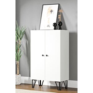 Dls3 Çok Amaçlı Dolap Mutfak & Banyo Dolabı - Beyaz Beyaz