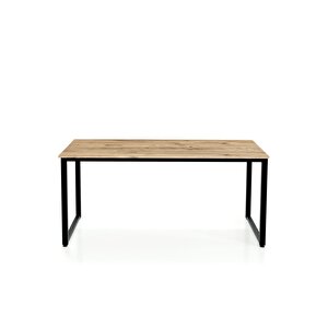 Metal Ayaklı Çalışma Masası - 160cm - Çam