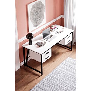 Ms2c Çalışma Masası,ofis Masası - 4 Çekmeceli
