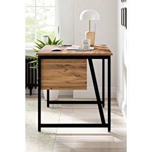 Ms2c Çalışma Masası, Ofis Masası - 2 Çekmeceli - 140cm - Çam