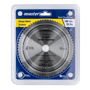 Master Ahşap Daire Testere Bıçağı 180mm 70 Diş