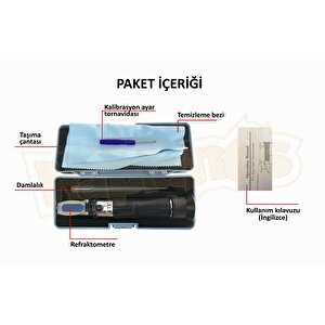Atc 0-32 Şeker Yoğunluk Ölçer Brix Refraktometre