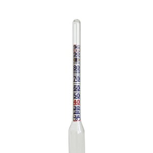 Aek-tech Alkolmetre 0-100 Kısa Form 13.5 Cm