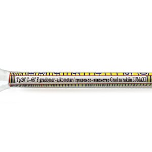 Aek-tech Alkolmetre 0-100 Kısa Form 13.5 Cm