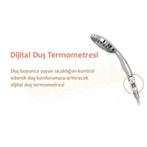 Dijital Duş Termometresi