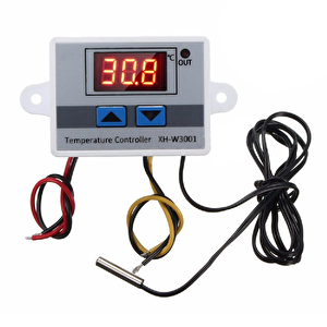 Dijital Sıcaklık Kontrol Termostatı 12v
