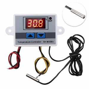 Dijital Sıcaklık Kontrol Termostatı 12v