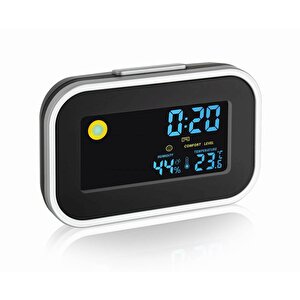 Renkli Elektronik Saat Termo-higrometre