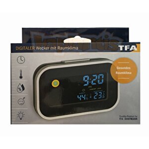 Tfa Renkli Elektronik Saat Termo-higrometre