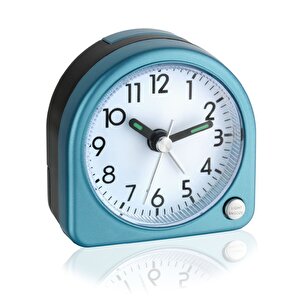 Elektronik Mini Alarm Saat Aydınlatmalı Mavi