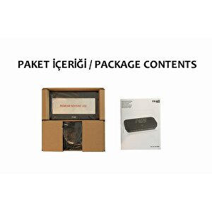 Tfa Kırmızı Hologramlı 3d Masaüstü Saat