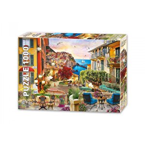 İtalya'da Gün Batarken 1000 Parça Puzzle