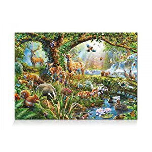 Ormanda Yaşam 1000 Parça Puzzle