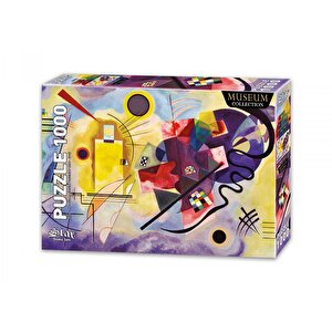 Sarı - Kırmızı - Mavi 1000 Parça Puzzle