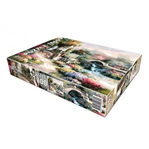 Bahçede İnziva 1000 Parça Puzzle