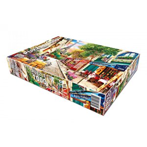 Paris'te Bir Küçük Sokak 1000 Parça Puzzle