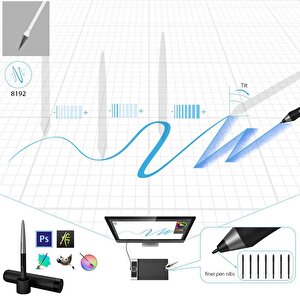 Xp-pen Deco Pro S Small Grafik Çizim Tablet Ve Kalemi 13.8x7.8inç