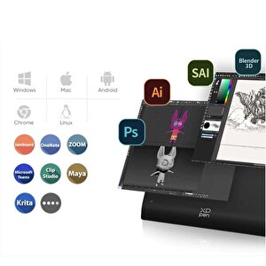 Xp-pen Deco Pro Mw 2nd Generation Bluetooth Kablosuz Grafik Tablet Medium