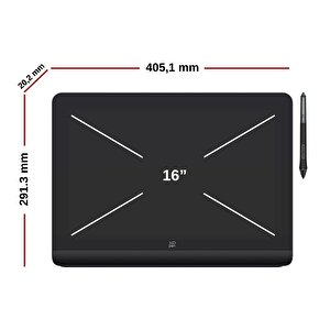 Xp-pen Artist Pro 16 Grafik Ekran Tablet 2nd Generation