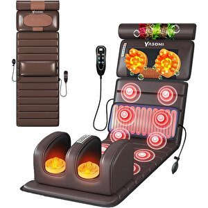 Yasomi Relaxon X10 Katlanabilir Elektrikli Tam Vücut Isıtmalı Masaj Yatağı