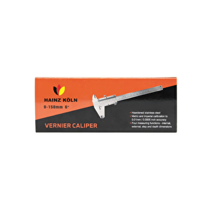 Nalburkent Hainz Köln Verniyeli Kumpas 150mm 6" Paslanmaz Çelik