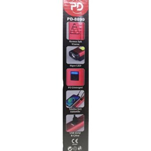Nalburkent Powerdex Şarjlı Ayarlı Led Fener Acil Durum Işığı Powerbank Pd-8899