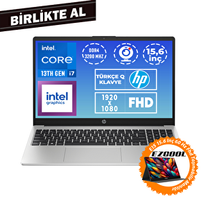 Hp 250 G10 I7-1355u 32gb 1tb Ssd 15.6" Fhd W11p + 15.6" Monitör 9g2g8et 041