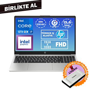 Hp 250 G10 I7-1355u 16gb 512gb Ssd 15.6" Fhd W11p + Xs2000 1 Tb Ssd 9g2g8et 040