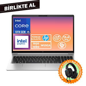 Hp Elitebook 650 G10 I5-1335u 32gb 1tb Ssd 15.6" Fhd W11p + Gaming Kulaklık B2pk5es 047