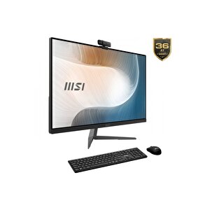 Msi Modern Am271 I5 1135g7 16gb 1tb+256gb Ssd Fdos 27" Fhd Aio Pc 11m-015xtr