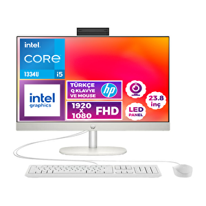 Hp Proone 240 G10 I5-1334u 64gb 4tb Ssd 23.8" Fhd Freedos All In One Pc B6jc3es 008