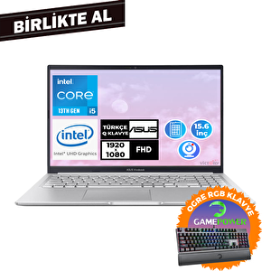 Vivobook I5-13420h 16gb 512gb Ssd 15.6" Fhd Freedos + Gaming Klavye X1502va-nj871 024