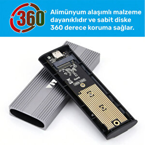 Vit 512gb Taşinabi̇li̇r Di̇sk | Usb 3.1 Gen 2 | Metal Kasa V512gb