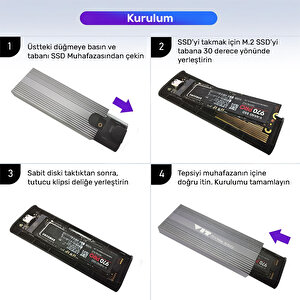 Vit 4tb Taşinabi̇li̇r Di̇sk | Usb 3.1 Gen 2 | Metal Kasa V004tb