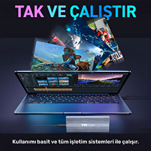 Vit 4tb Taşinabi̇li̇r Di̇sk | Usb 3.1 Gen 2 | Metal Kasa V004tb